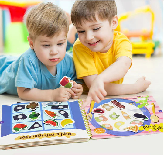 📚LIBRO DE APRENDIZAJE👶MONTESSORI BUSY BOOK